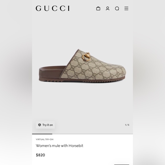 Gucci Mule with Horsebit 39.5 - Picture 8 of 9